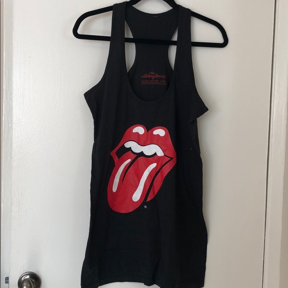 Rolling Stones graphic tank top